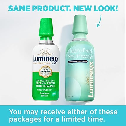 LUMINEUX CLEAN & FRESH MOUTHWASH 16 OZ