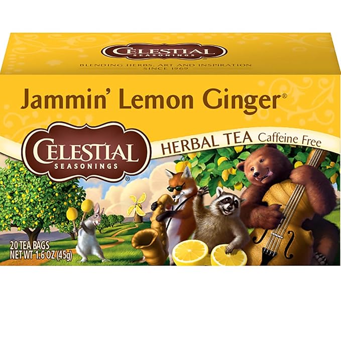 Jammin' Lemon Ginger Herbal Tea – Williams Natural Foods