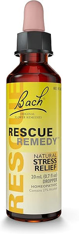Bach Rescue Remedy Natural Stress Relief Liquid