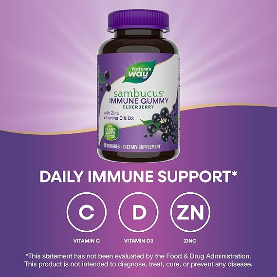 Nature's Way Sambucus Immune Gummy  10 ct x 10 pk