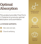 Solgar L-Cysteine 500 mg Vegetable Capsules 90V cap
