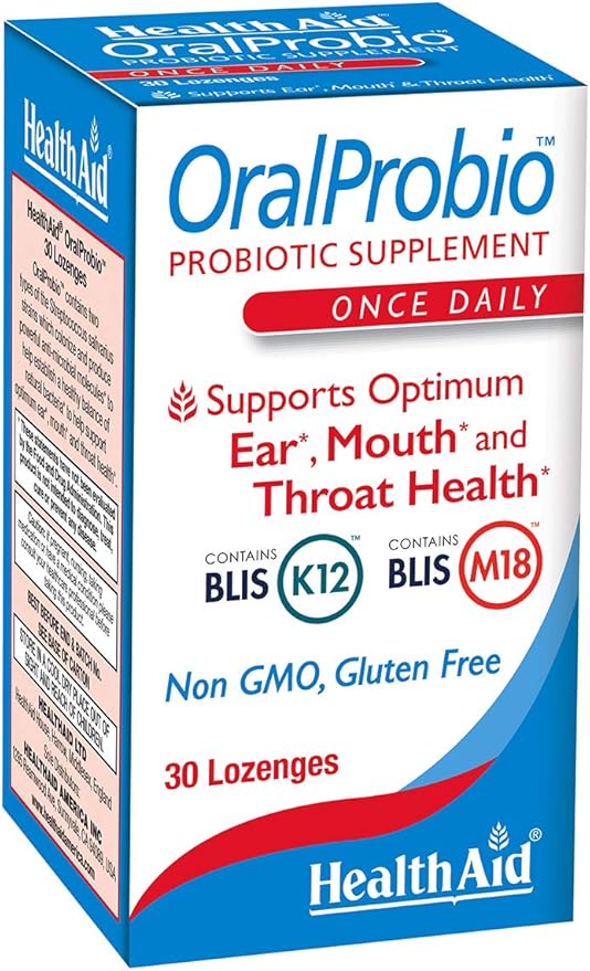 HEALTH AID ORAL PROBIO 30 LOZENGES