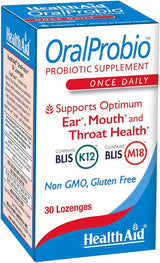 HEALTH AID ORAL PROBIO 30 LOZENGES