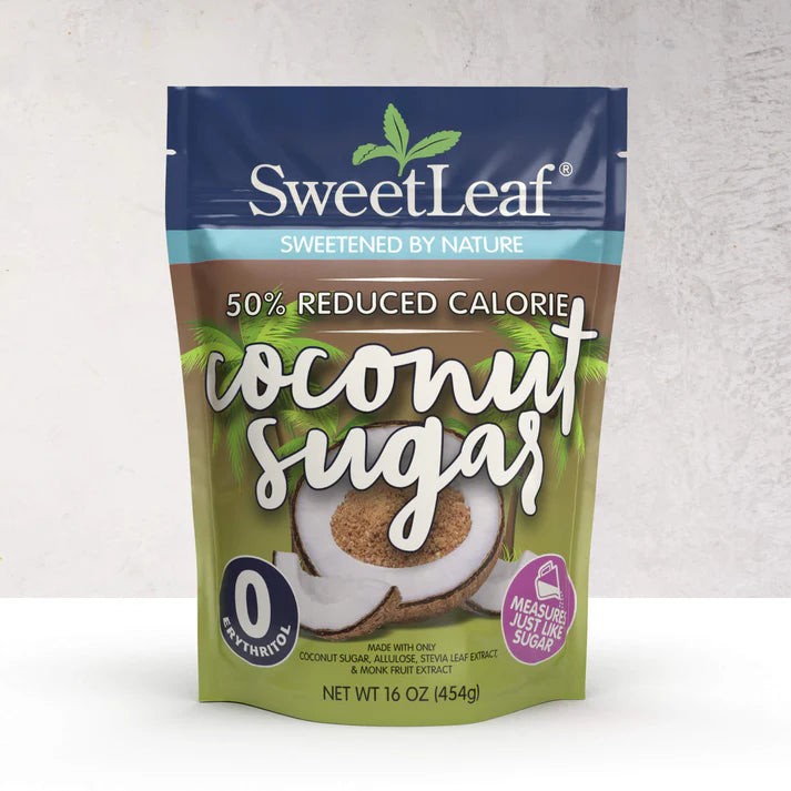 SWEET LEAF Reduced Calorie Coconut Sugar 16 OZ