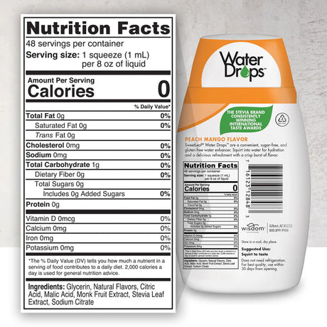 SWEET LEAF Peach Mango 1.62 OZ