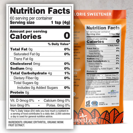 SWEET LEAF Powder/Granular,240G 8.47 OZ