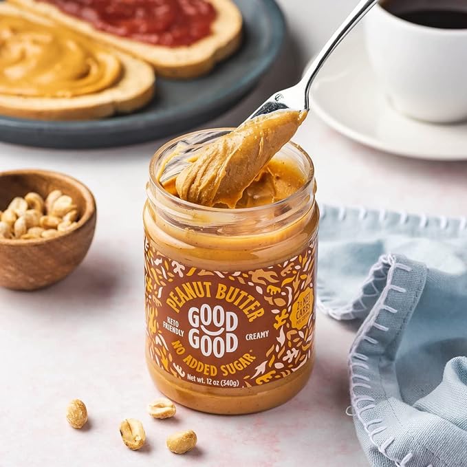 GOOD GOOD Peanut Butter Creamy Low Carb 12 OZ