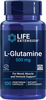 Life Extension L-Glutamine 500 mg