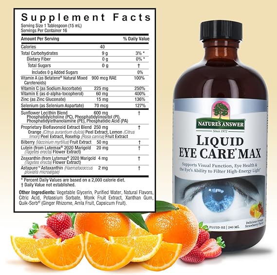 Liquid Eye Care Max 8 fl oz – Williams Natural Foods