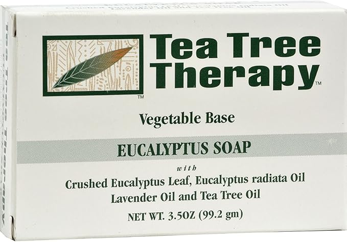 TEA TREE THERAPY, INC. EUCALYPTUS SOAP 3.5OZ