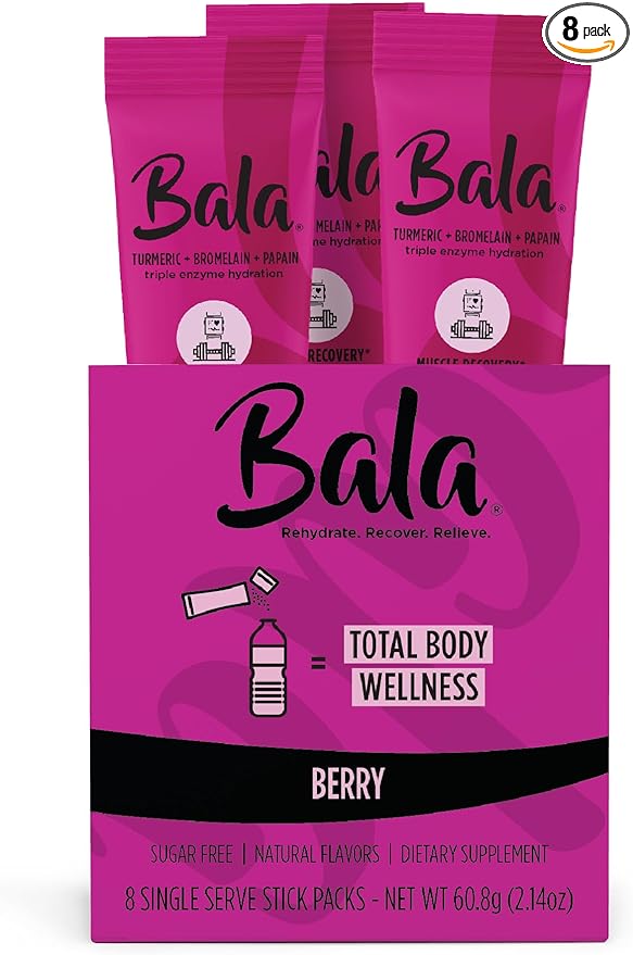 BALA ENZYME DRINK STICK PACK BERRY 8CT