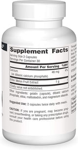 SOURCE NATURALS BITTER MELON 500MG CAP 60C
