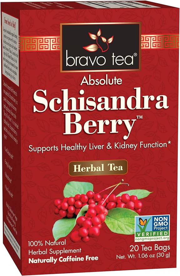 BRAVO TEA Absolute Schisandra Berry Tea 20 BAG