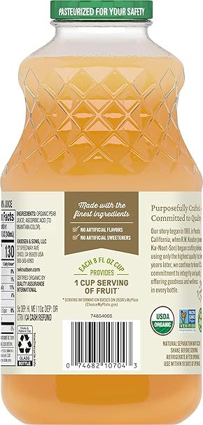 R.W. KNUDSEN FAMILY Pear 32 OZ