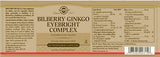 Solgar Bilberry Ginkgo Eyebright Complex