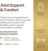 Solgar SHELLFISH-FREE Glucosamine MSM Complex Tablets