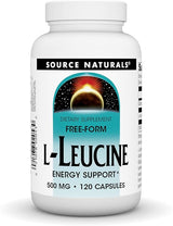 SOURCE NATURALS L-LEUCINE 500MG CAPS 120C