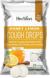 HERBION COUGH DROPS HONEY LEMON 25 LOZENGE