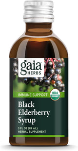 Gaia Herbs Black Elderberry Syrup - Extra Strength (COG) 5.4 oz