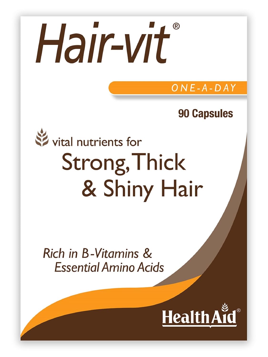 Health Aid Hair-Vit Strong Thick Hair 90 Softgels