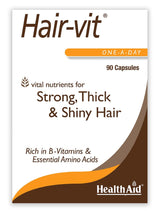 Health Aid Hair-Vit Strong Thick Hair 90 Softgels