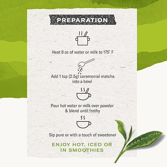 NUMI TEAS Ceremonial Matcha 16 BAG