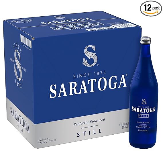 SARATOGA Still Spring Water 28 OZ