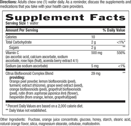 Country Life VITAMIN C CHEWABLE 500MG 90 Wafer