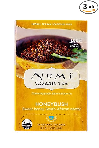 NUMI TEAS Honeybush Teasans 18 BAG