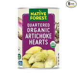 NATIVE FOREST Artichoke Hearts, Quartered 14 OZ