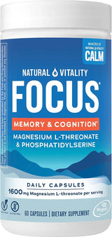 CALM NATURAL VITALITY FOCUS MAGNESIUM L-THREONATE