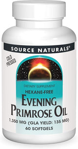 SOURCE NATURALS EVENING PRIMROSE 1350MG 60SG