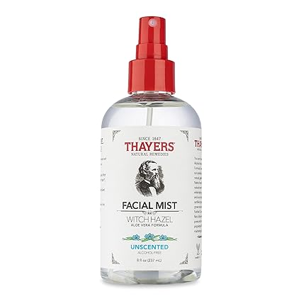 THAYERS WITCH HAZEL FACIAL MIST W/ALOE ALCOHOL FREE UNSCENTED 8OZ
