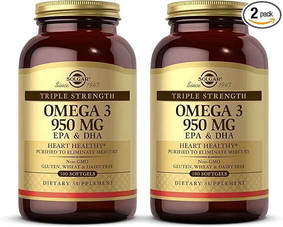 Solgar Triple Strength Omega 3 950 MG EPA & DHA