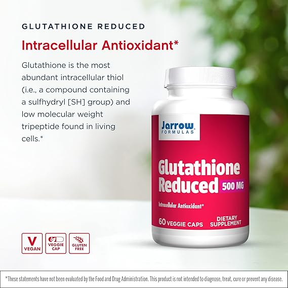 Jarrow Formulas Glutathione Reduced 500 MG Williams Natural Foods Jarrow Formulas Glutathione Reduced 500 MG Williams Natural Foods