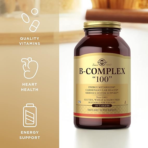 Solgar B-Complex "100" Tablets 250tablet