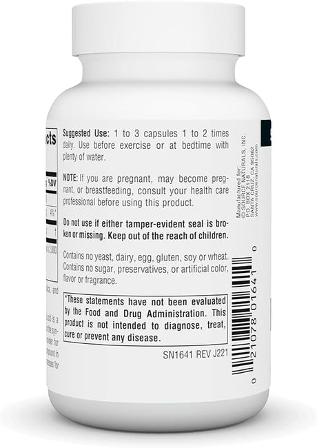 SOURCE NATURALS L-ORNITHINE 667MG CAPS 50C