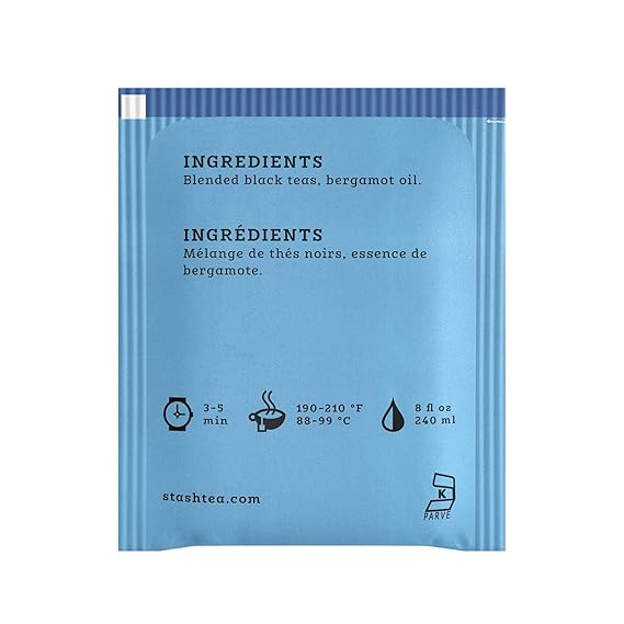 STASH TEA Double Bergamot Earl Grey Tea 18 BAG