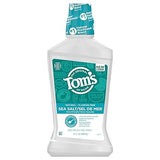 TOM'S OF MAINE SEA SALT MOUTHWASH REFRESHING MINT 16OZ