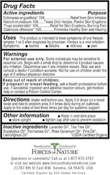 FORCES OF NATURE H-BALM EXTRA STRENGTH .37 OZ