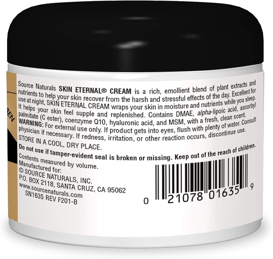 SOURCE NATURALS SKIN ETERNAL DAY CREAM 2 OZ