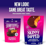 SKINNYDIPPED Dark Chocolate Peanut Butter Cup 3.17 OZ