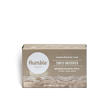 HUMBLE CLEANSING BAR SIMPLY UNSCENTED 1 OZ