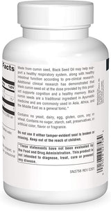 SOURCE NATURALS BLACK SEED OIL 500MG 240SG