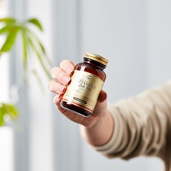 Solgar Vitamin E 268 mg (400 IU) Mixed Softgels (d-Alpha Tocopherol & Mixed Tocopherols) 250softgel