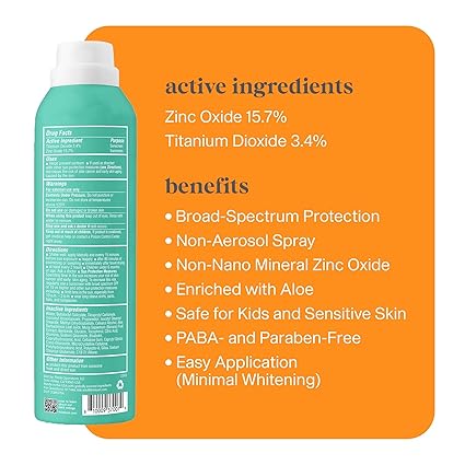 THINK KIDS SHEER SUNSCREEN SPRAY SPF 50 6OZ