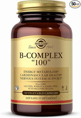 Solgar B-Complex "100" Vegetable Capsules 50V cap