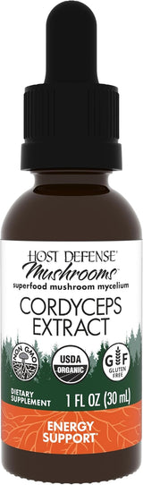 Host Defense Cordyceps Extract 1 fluid oz.