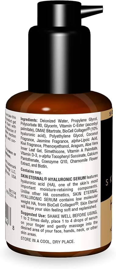 SOURCE NATURALS SKIN ETER HYALURONIC SERUM 1.7