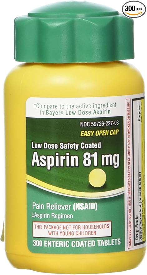 Low Dose Aspirin 81 mg